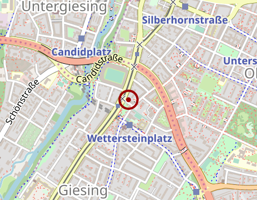 Position: Buchhandlung am Wettersteinplatz