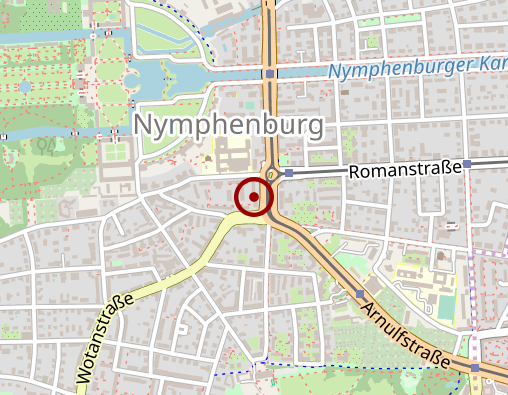 Position: Bücherinsel am Romanplatz