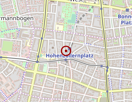 Position: Buchhandlung am Hohenzollernplatz