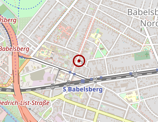 Position: Bürgel Buchhandlung Babelsberg