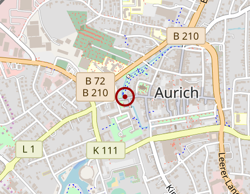 Position: Buchhandlung am Wall