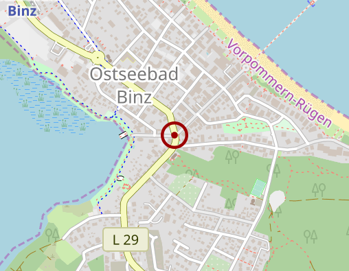 Position: Bücherinsel Binz