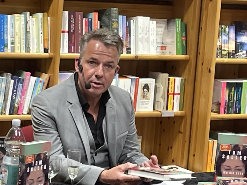 Tom Saller, Lesung in der Buchhandlung Bücken, Overath