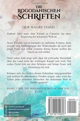 Cover: Die rogodanischen Schriften Band 3: Blut der Götter