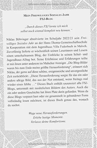 Cover: FSJ-Blog 2022/23: Mein Freiwilliges Soziales Jahr