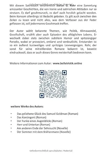 Cover: Sahnetörtchen ohne Senf - Satiren zur Bewältigung von Alltagspsychosen