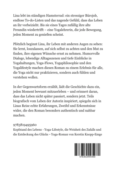 Cover: Kopfstand des Lebens - Ein Yoga-Roman