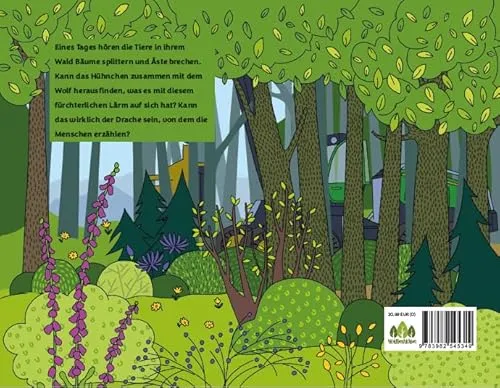 Cover: Der Wolf und das Hühnchen entdecken den Drachen