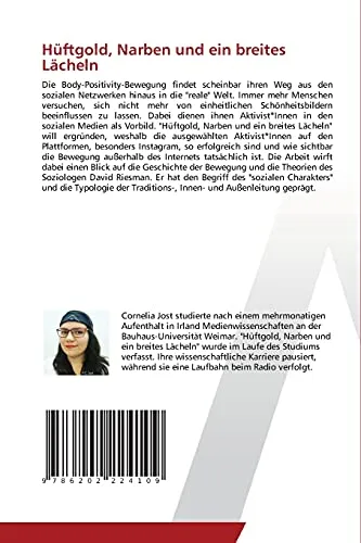 Cover: Hüftgold, Narben und ein breites Lächeln: Eine bildanalytische Auseinandersetzung mit der Body-Positivity-Bewegung auf der Social-Media-Plattform Instagram