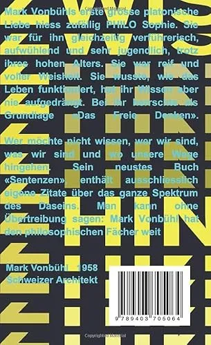 Cover: SENTENZEN: Gedanken Erfahrungen Nr.1