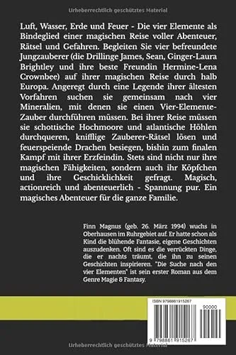 Cover: Die Suche nach den vier Elementen