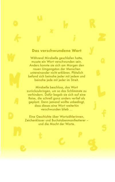 Cover: Das verschwundene Wort