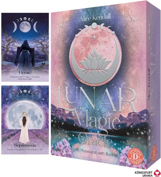 Lunar Magic Oracle - 40 Mooncards with Booklet (English)