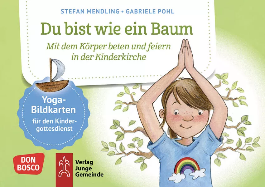 Cover: Du bist wie ein Baum. Yoga-Bildkarten für den Kindergottesdienst