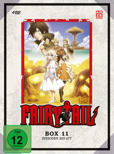Fairy Tail - TV-Serie - DVD-Box 11 (Episoden 253-277) (4 DVDs)