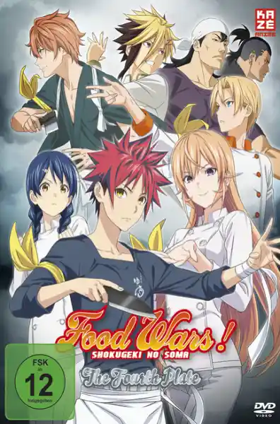 Food Wars! The Fourth Plate - 4. Staffel - DVD 1 mit Sammelschuber (Limited Edition)