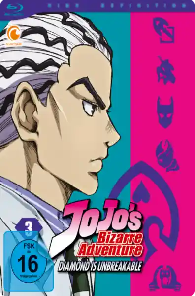 JoJo's Bizarre Adventure: Diamond Is Unbreakable - 3. Staffel - Blu-ray Vol. 3 (Episoden 27-39) [2 Blu-rays]