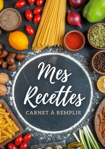 Carnet de recettes à remplir