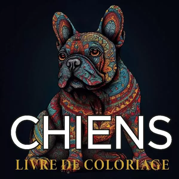 Chiens livres de coloriage