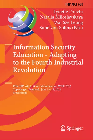Cover: Information Security Education - Adapting to the Fourth Industrial Revolution
