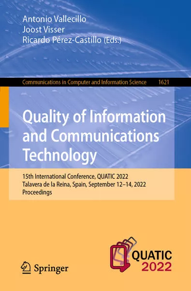 Cover: Quality of Information and Communications Technology