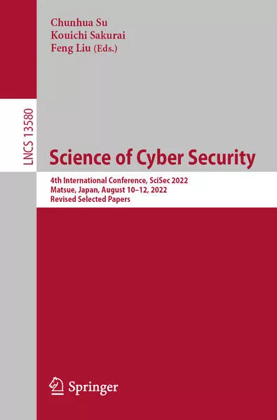 Cover: Science of Cyber Security
