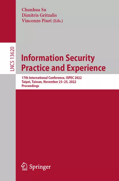 Cover: Information Security Practice and Experience