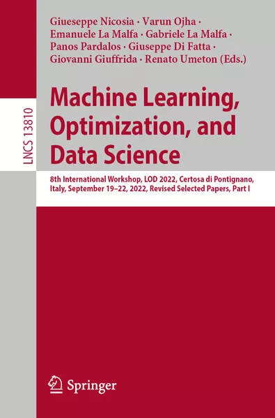 Machine Learning, Optimization, and Data Science