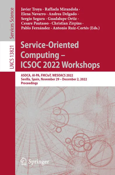 Cover: Service-Oriented Computing – ICSOC 2022 Workshops