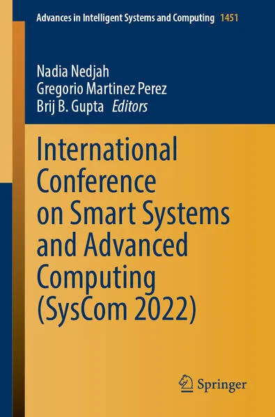 Cover: International Conference on Smart Systems and Advanced Computing (SysCom 2022)