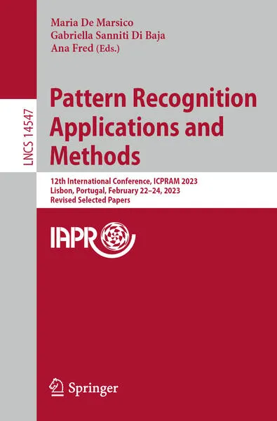 Cover: Pattern Recognition Applications and Methods