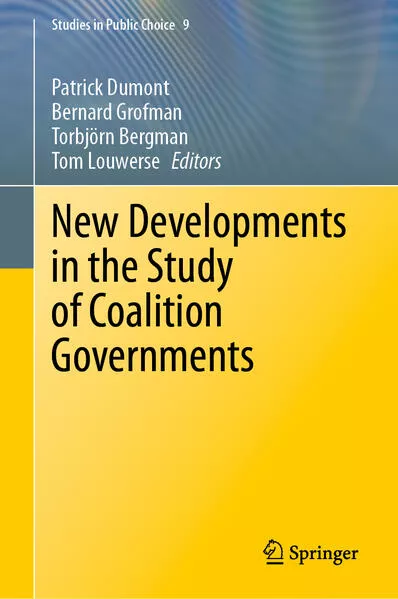 Cover: New Developments in the Study of Coalition Governments