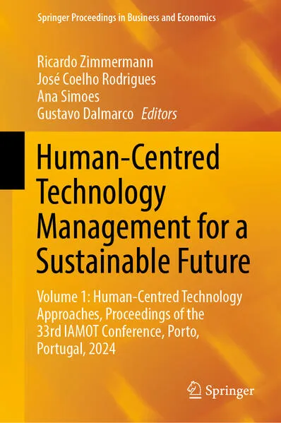 Cover: Human-Centred Technology Management for a Sustainable Future