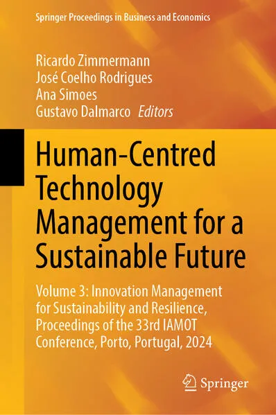 Cover: Human-Centred Technology Management for a Sustainable Future