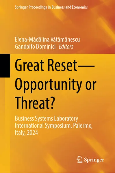 Cover: Great Reset—Opportunity or Threat?