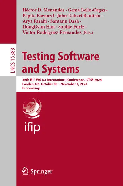 Cover: Testing Software and Systems