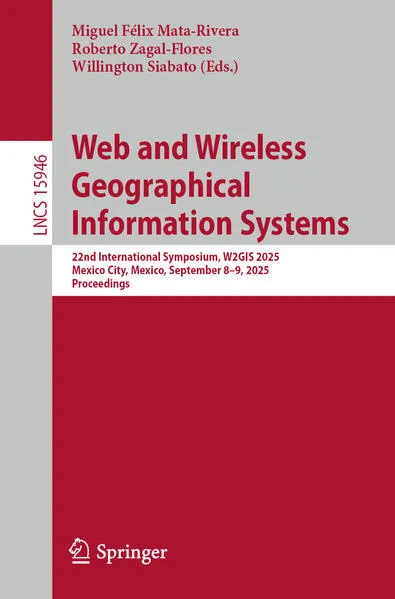 Cover: Web and Wireless Geographical Information Systems