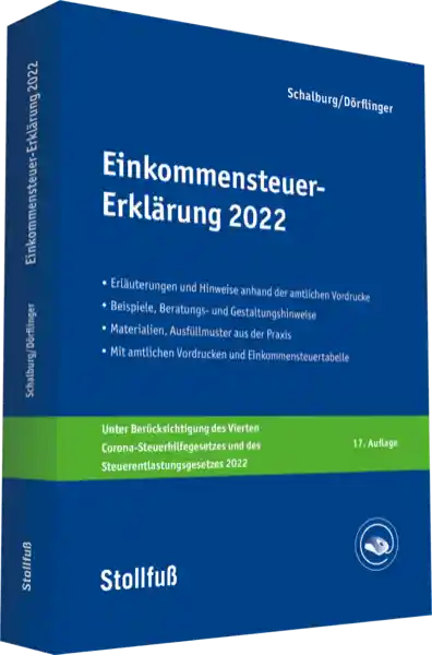 Einkommensteuer-Erklärung 2022