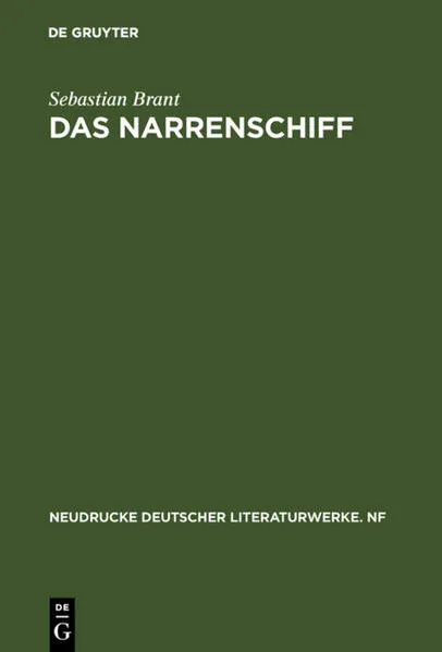 Cover: Das Narrenschiff
