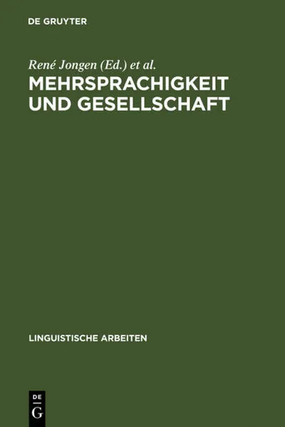 Cover: Mehrsprachigkeit und Gesellschaft
