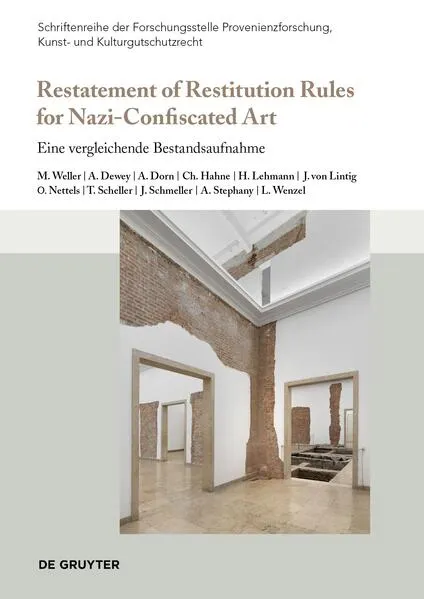 Cover: Restatement of Restitution Rules for Nazi-Confiscated Art