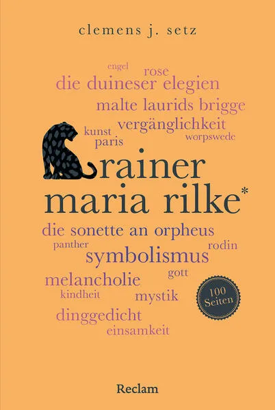 Cover: Rainer Maria Rilke. 100 Seiten