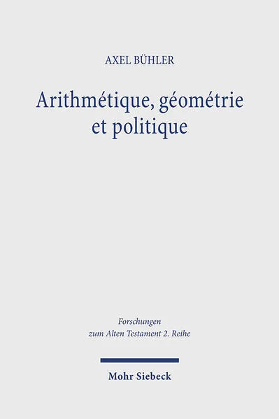 Arithmétique, géométrie et politique