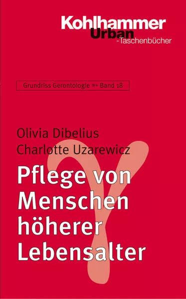 Cover: Pflege von Menschen höherer Lebensalter