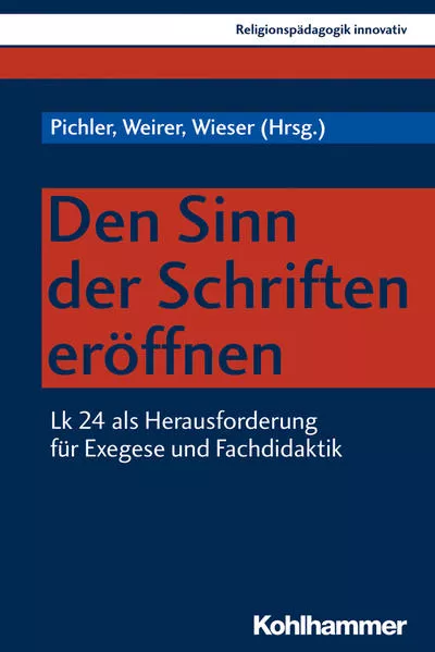 Cover: Den Sinn der Schriften eröffnen