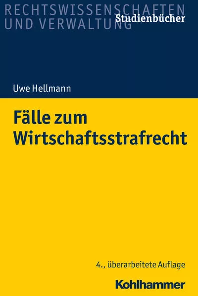 Cover: Fälle zum Wirtschaftsstrafrecht