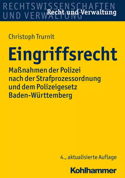 Cover: Eingriffsrecht