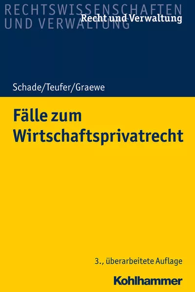 Cover: Fälle zum Wirtschaftsprivatrecht
