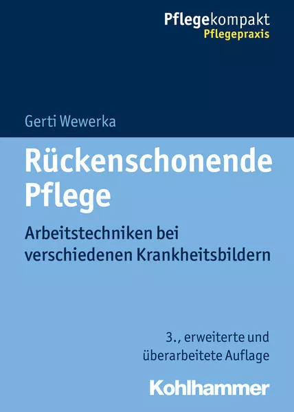 Cover: Rückenschonende Pflege