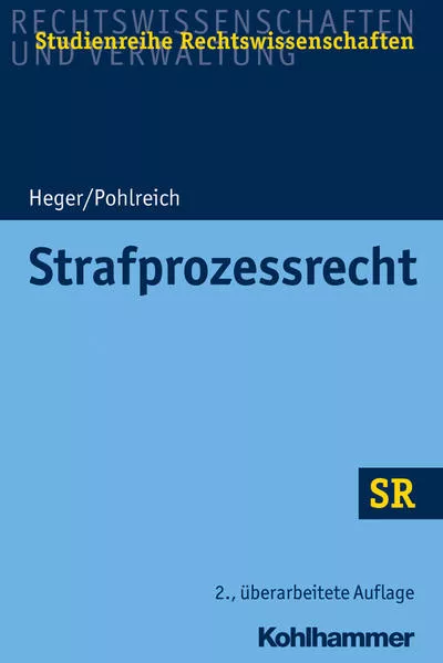 Cover: Strafprozessrecht